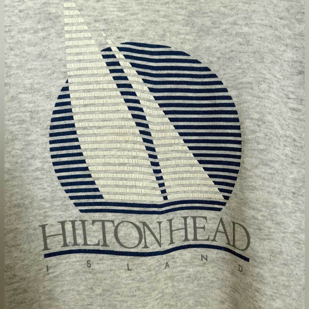 Vintage 90s Hilton Head Island Crewneck L - Picture 4 of 6